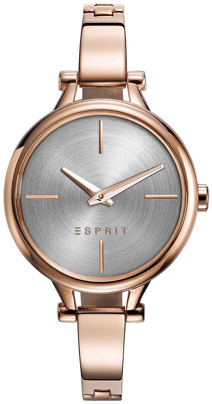 Esprit Dress Damklocka ES109102002 Silverfärgad/Roséguldstonat stål