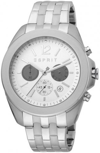 Esprit Herrklocka ES1G159M0055 Field Silverfärgad/Stål Ø45 mm - Esprit