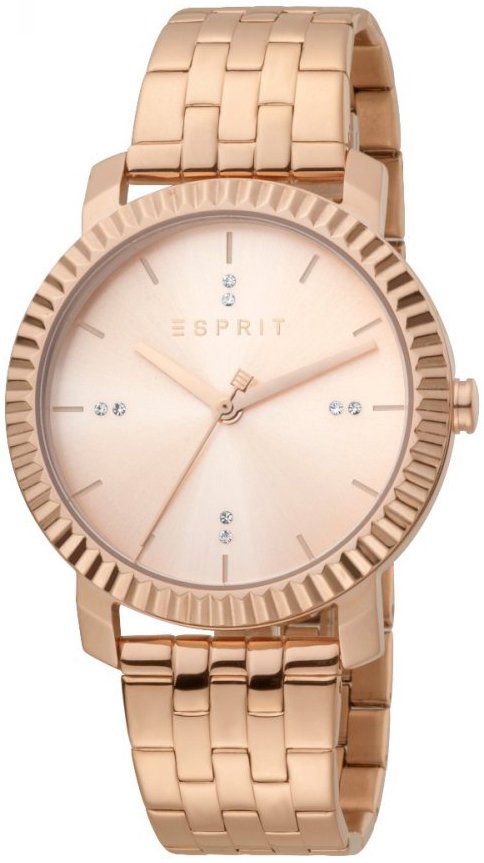 Esprit Damklocka ES1L185M0075 Menlo Roséguldstonad/Roséguldstonat - Esprit