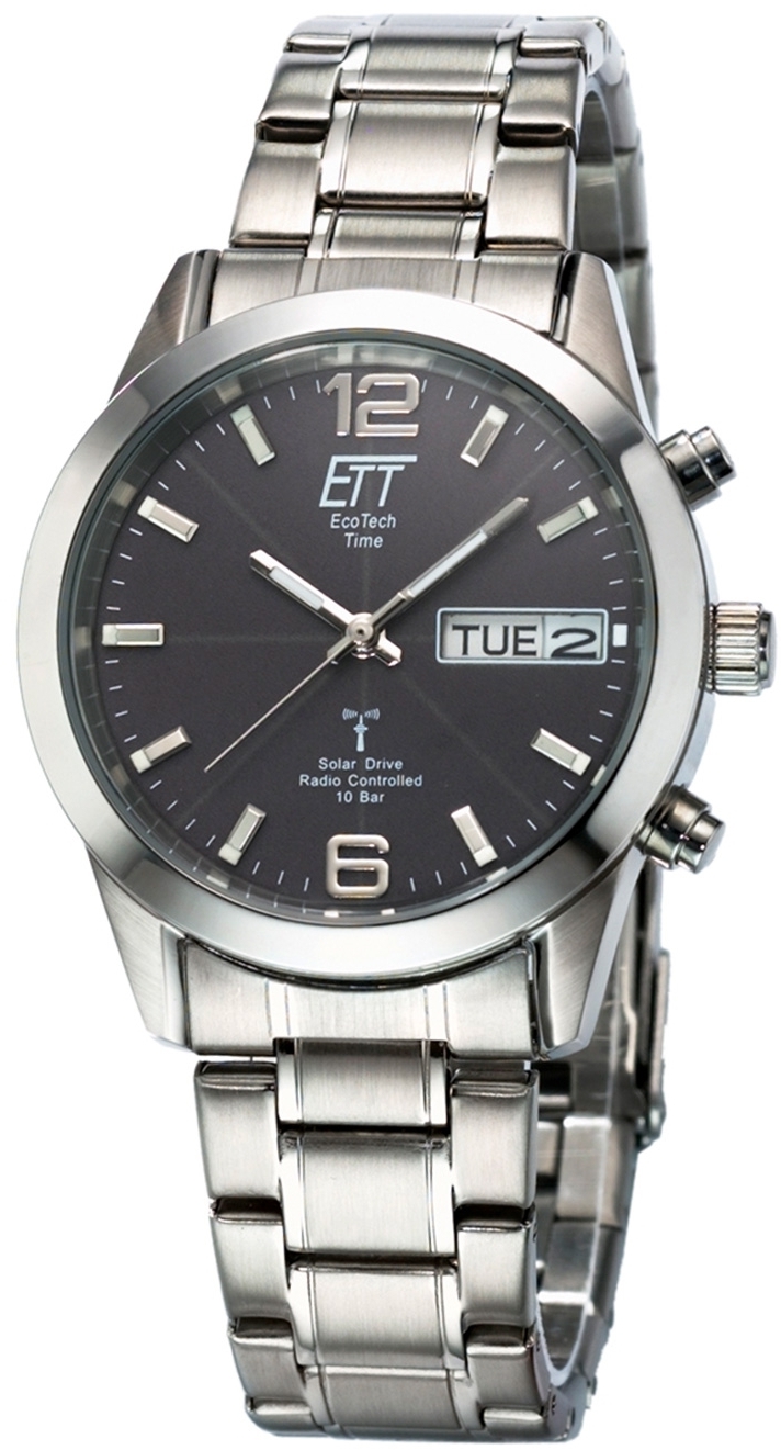 ETT Eco Tech Time Herrklocka EGS-11247-22M Gobi Svart/Stål Ø40 mm - ETT Eco Tech Time
