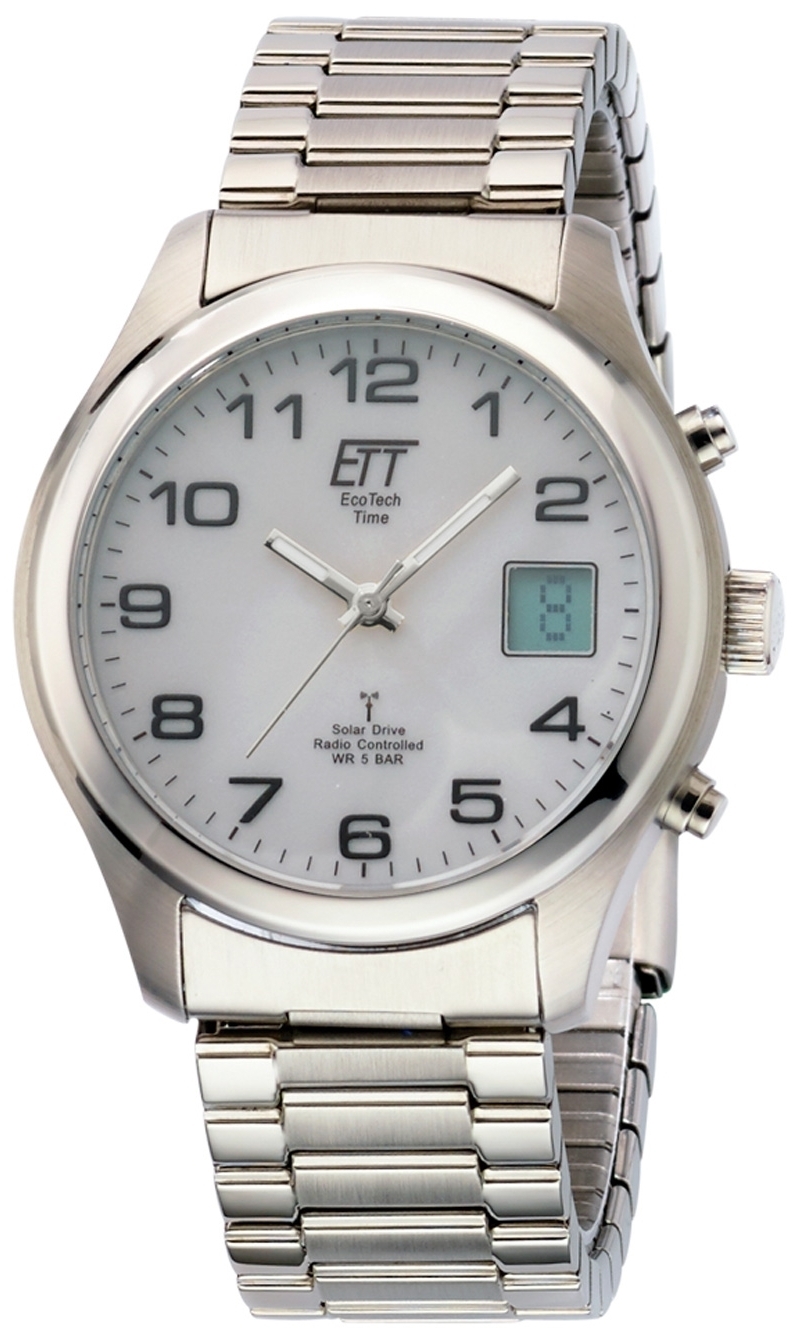 ETT Eco Tech Time Herrklocka EGS-11335-62M Basic Grå/Stål Ø39 mm - ETT Eco Tech Time