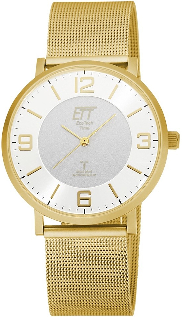 ETT Eco Tech Time Herrklocka EGS-11471-11M Atacama Vit/Gulguldtonat - ETT Eco Tech Time