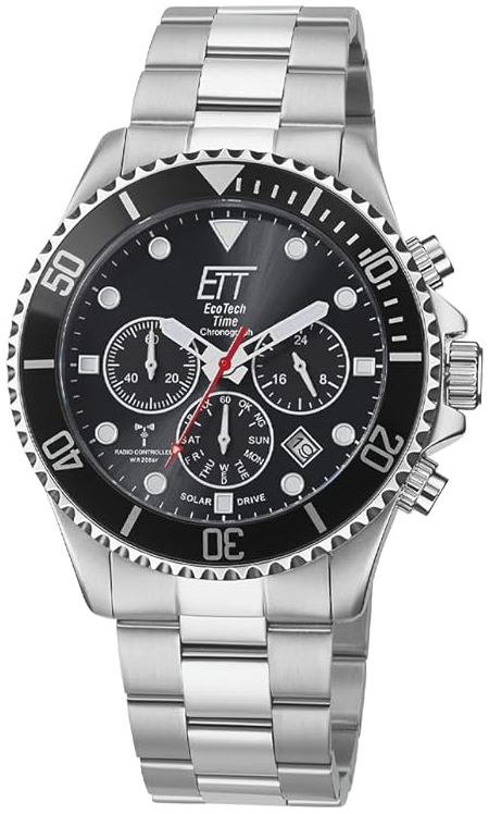 ETT Eco Tech Time Herrklocka EGS-11607-25M Radio-Controlled - ETT Eco Tech Time