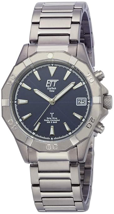 ETT Eco Tech Time Herrklocka EGT-11356-20M Alaska Blå/Titan Ø41 mm - ETT Eco Tech Time