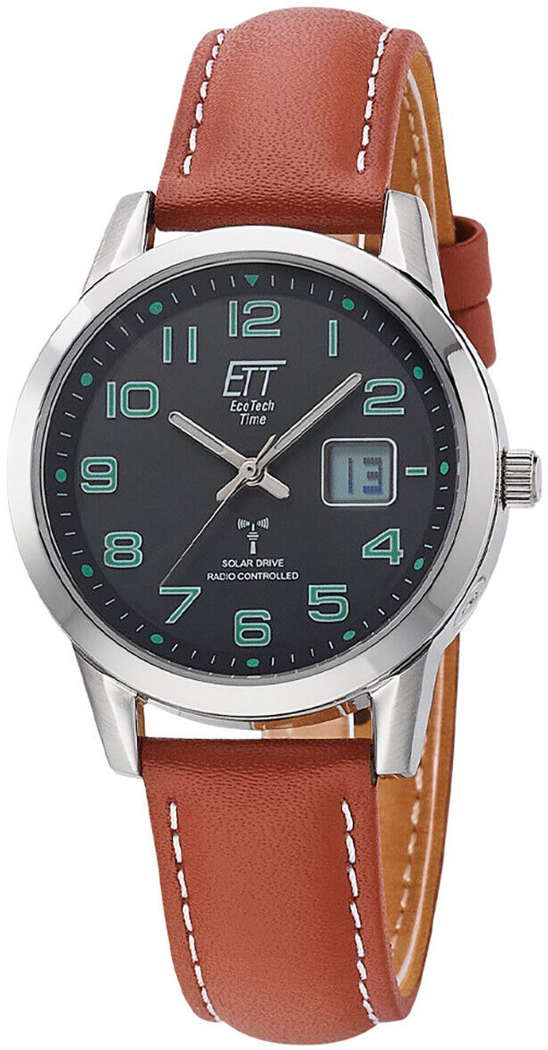 ETT Eco Tech Time Damklocka ELS-11588-22L Radio-Controlled - ETT Eco Tech Time