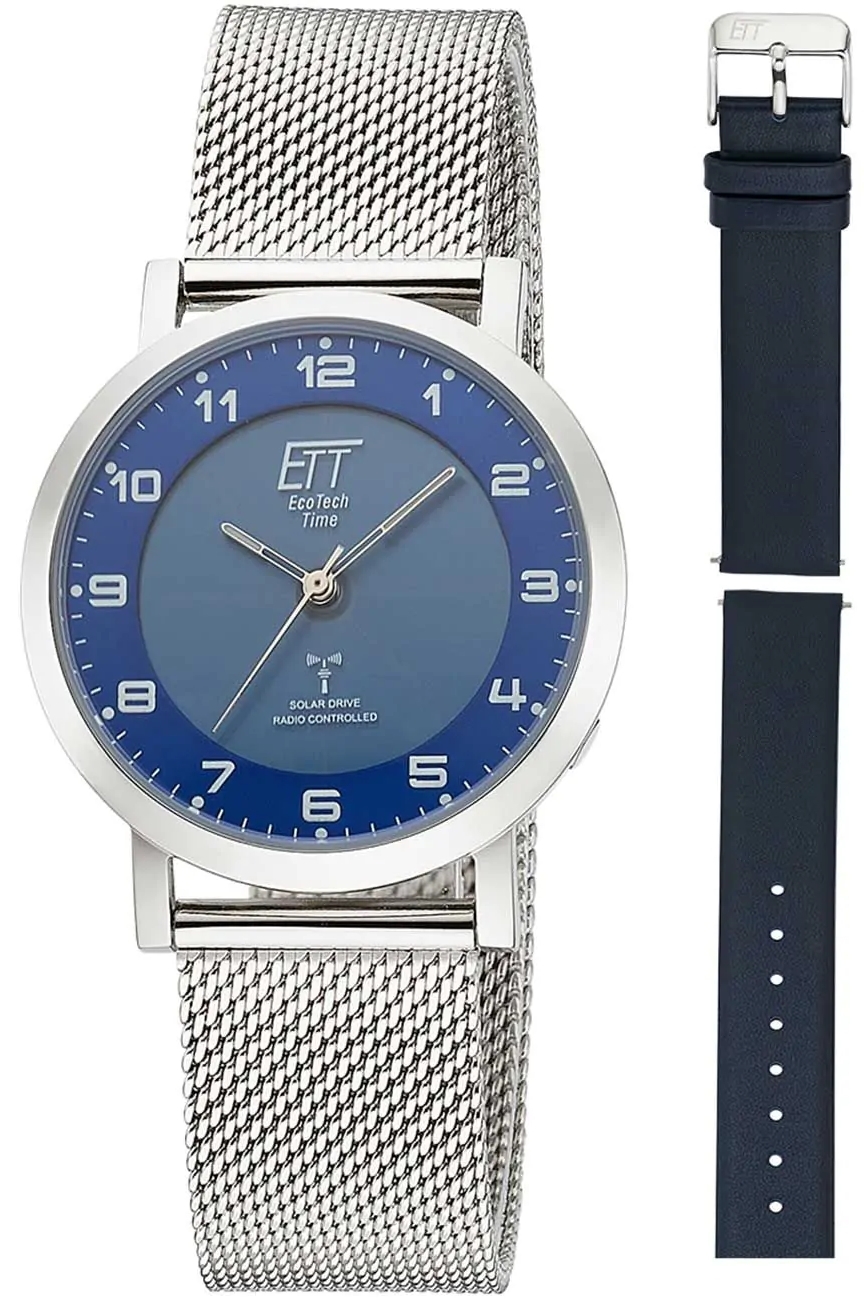 ETT Eco Tech Time Damklocka ELS-11617-32MS Atacama Blå/Stål Ø36 mm - ETT Eco Tech Time