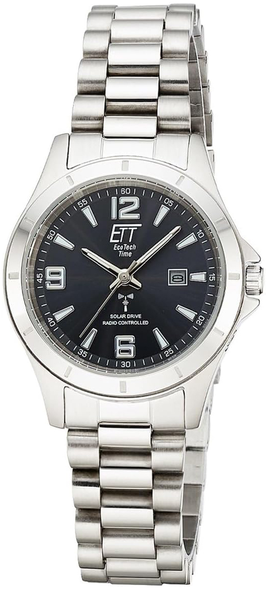ETT Eco Tech Time Damklocka ELS-11674-22M Gobi Svart/Stål Ø32 mm - ETT Eco Tech Time