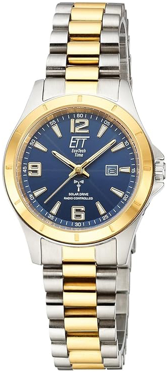 ETT Eco Tech Time Damklocka ELS-11677-32M Gobi Blå/Gulguldtonat - ETT Eco Tech Time