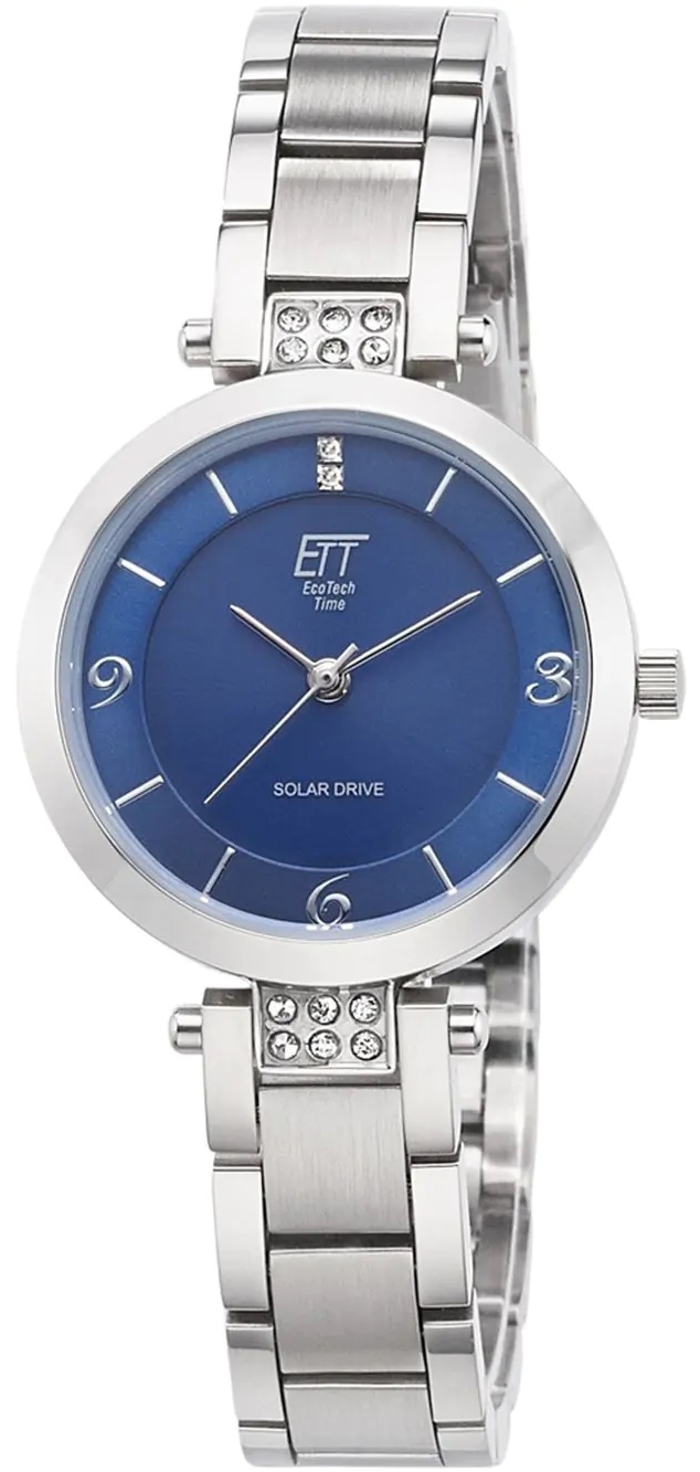 ETT Eco Tech Time Damklocka ELS-12142-31M Diamond Blå/Stål Ø30 mm - ETT Eco Tech Time