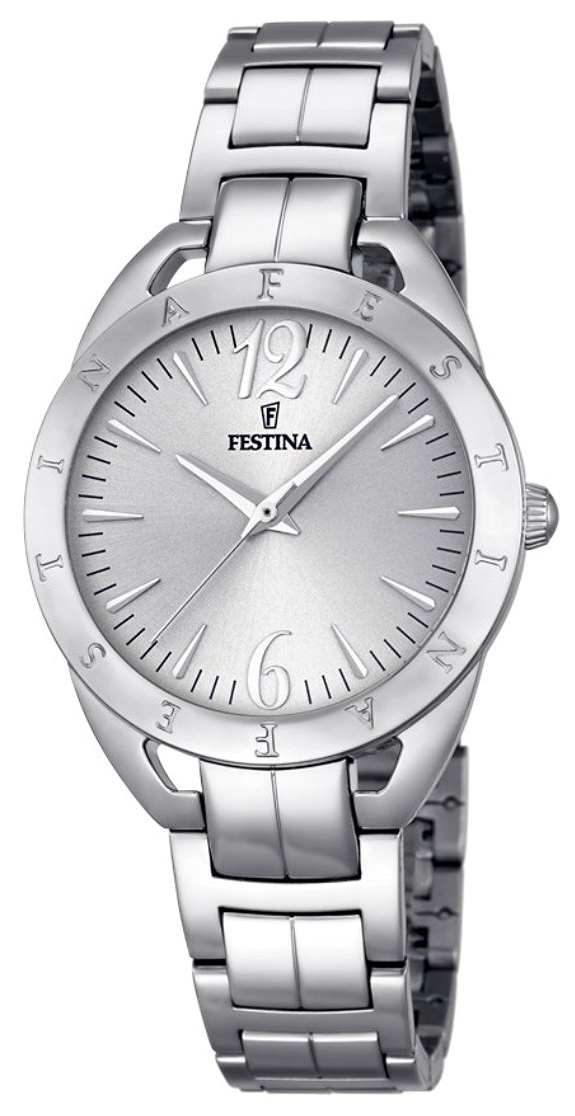 Festina Dress Damklocka F16932-1 Silverfärgad/Stål Ø33 mm - Festina