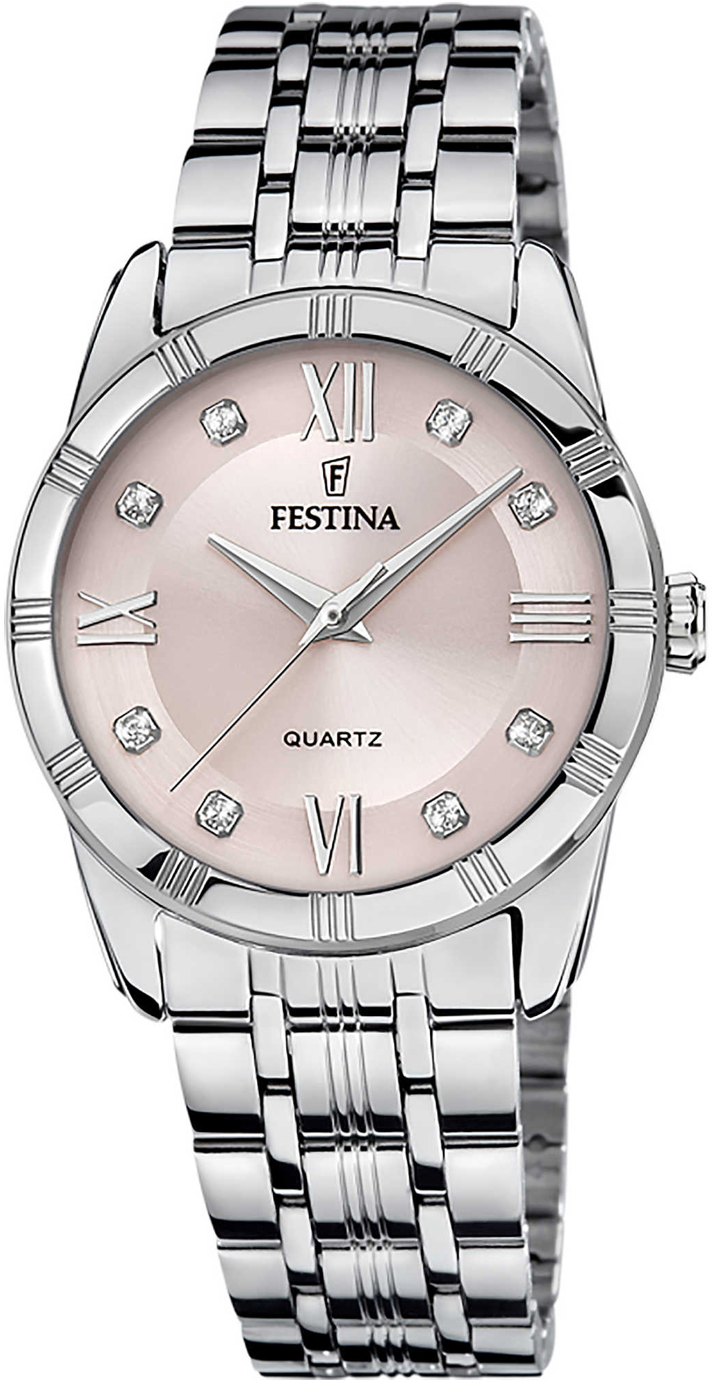 Festina Damklocka F16940-C Rosa/Stål Ø33 mm - Festina