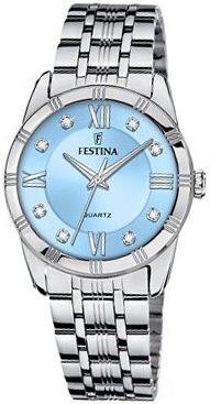Festina Damklocka F16940-E Mademoiselle Blå/Stål Ø32 mm - Festina