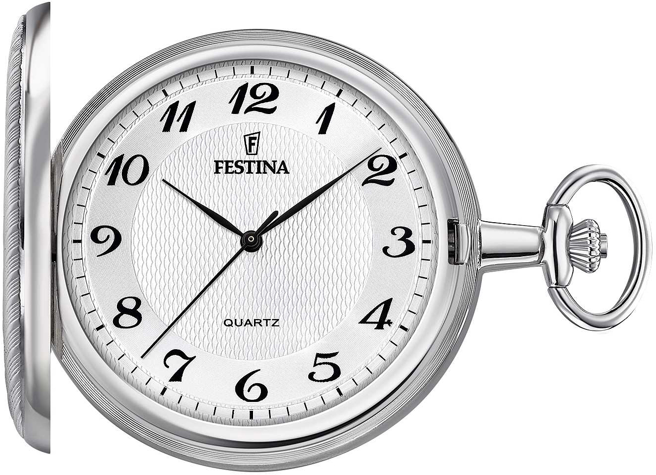 Festina Herrklocka F2024-1 Bolsillo Silverfärgad Ø49 mm - Festina