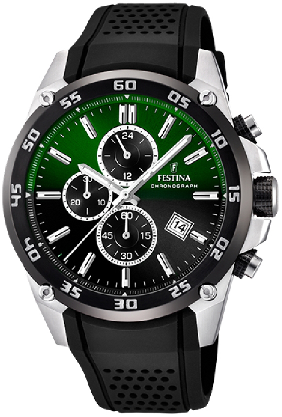 Festina Herrklocka F20330-B The Original Flerfärgad/Gummi Ø47 mm - Festina
