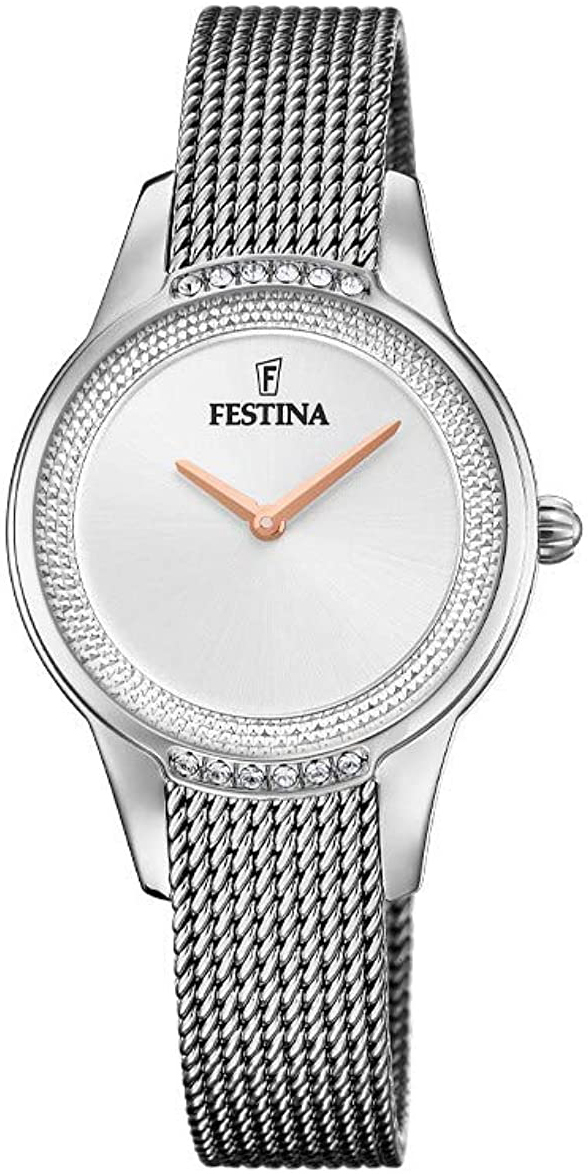 Festina Damklocka F20494-1 Silverfärgad/Stål Ø30 mm - Festina