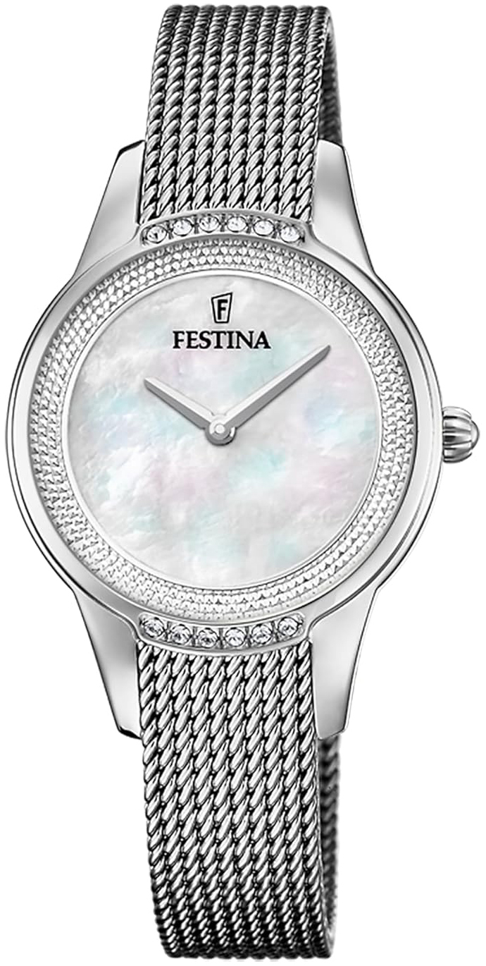 Festina Damklocka F20494-4 Mademoiselle Vit/Stål Ø30.2 mm - Festina