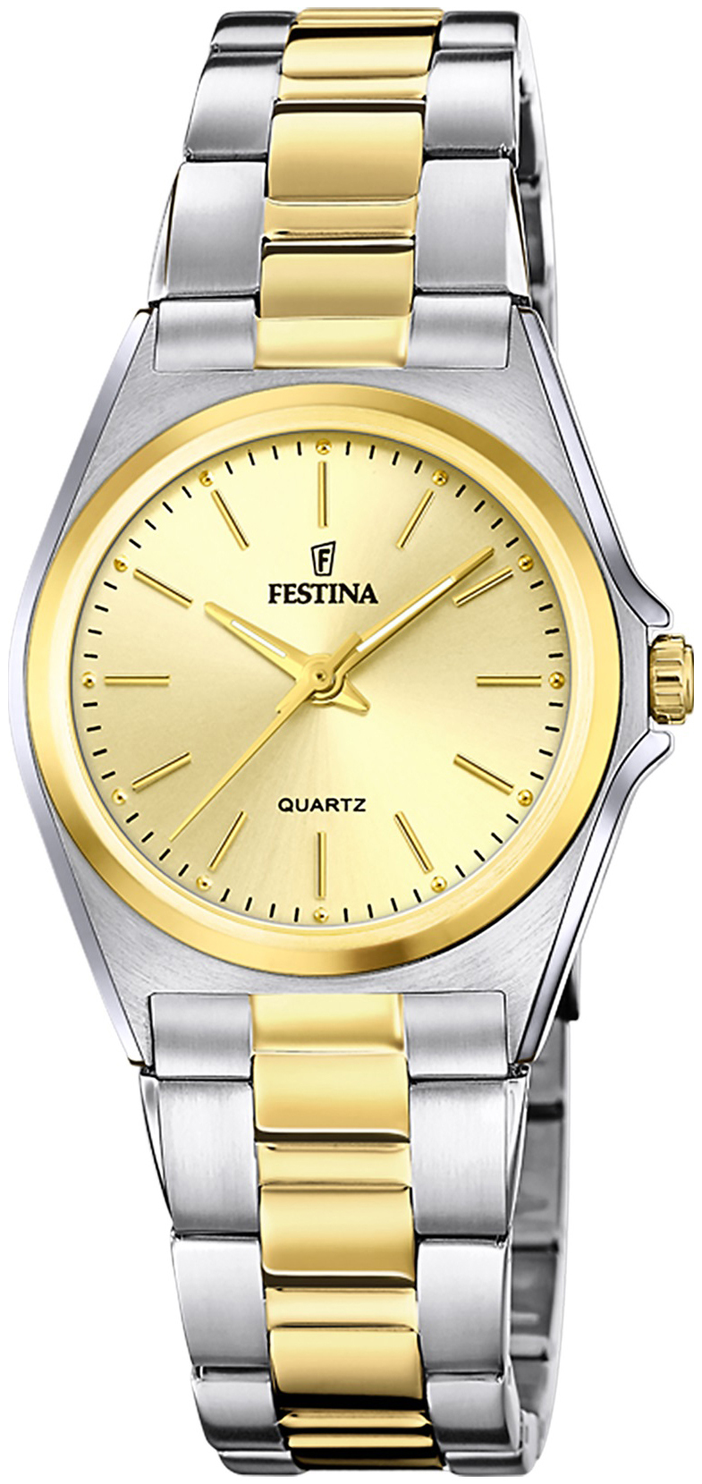 Festina Damklocka F20556-3 Classic Guld/Gulguldtonat stål Ø31 mm
