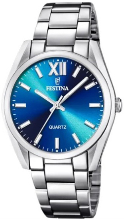 Festina Damklocka F20622-I Boyfriend Blå/Stål Ø36.8 mm - Festina