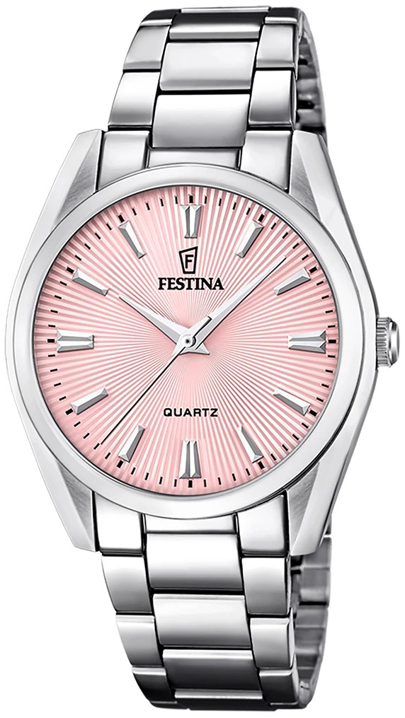 Festina Damklocka F20622-N Boyfriend Rosa/St&aring;l &Oslash;36.8 mm
