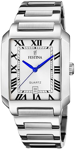 Festina Herrklocka F20677-1 Classic Silverfärgad/Stål - Festina