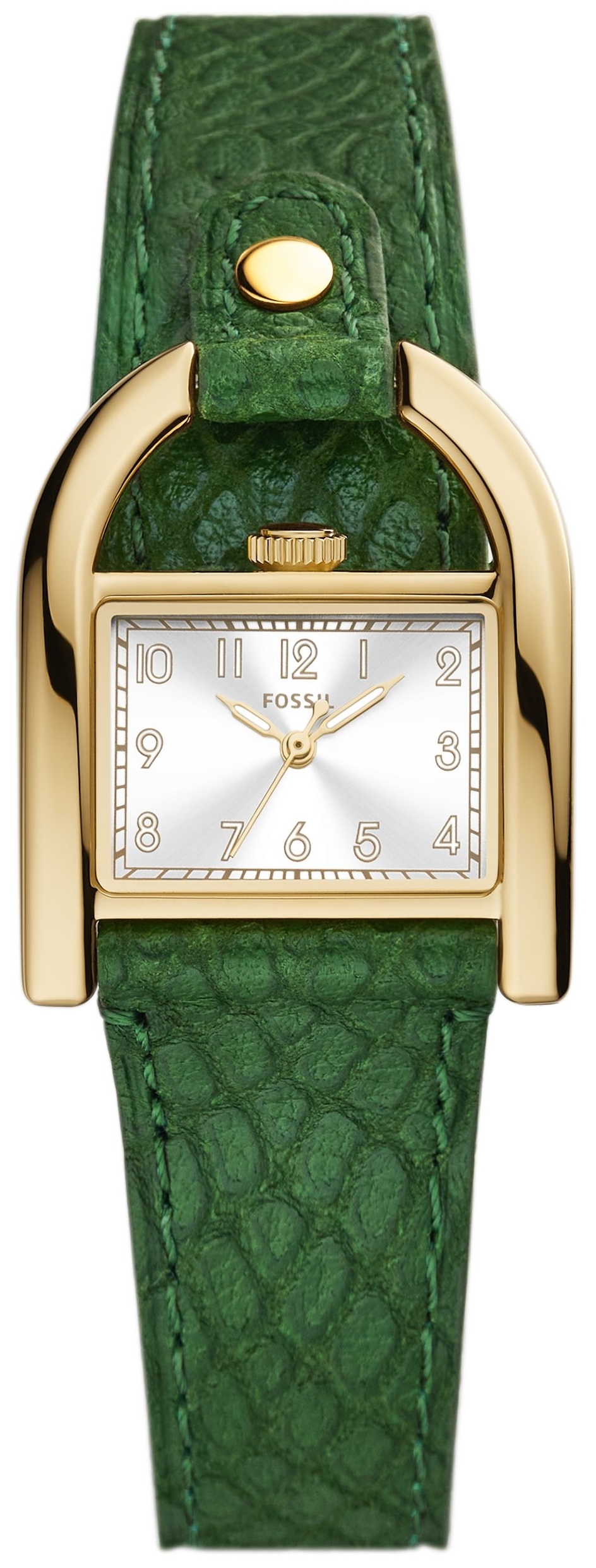 Fossil Damklocka ES5267 Harwell Silverfärgad/Läder Ø28 mm - Fossil