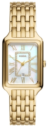 Fossil Damklocka ES5304 Raquel Flerfärgad/Guldtonat stål Ø26 mm - Fossil