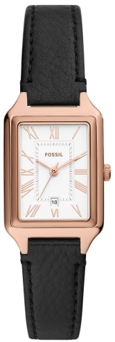Fossil Damklocka ES5310 Raquel Vit/Läder Ø23 mm - Fossil