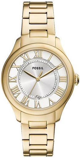 Fossil Damklocka ES5395 Gilmore Silverfärgad/Gulguldtonat stål Ø38 - Fossil