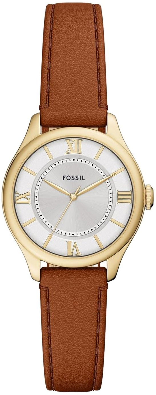 Fossil Damklocka ES5423 Gilmore Silverfärgad/Läder Ø28 mm - Fossil