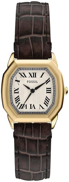 Fossil Damklocka ES5426 Harlow Beige/Läder - Fossil
