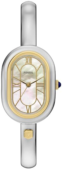 Fossil Damklocka ES5455 Sloan Vit/St&aring;l &Oslash;25 mm