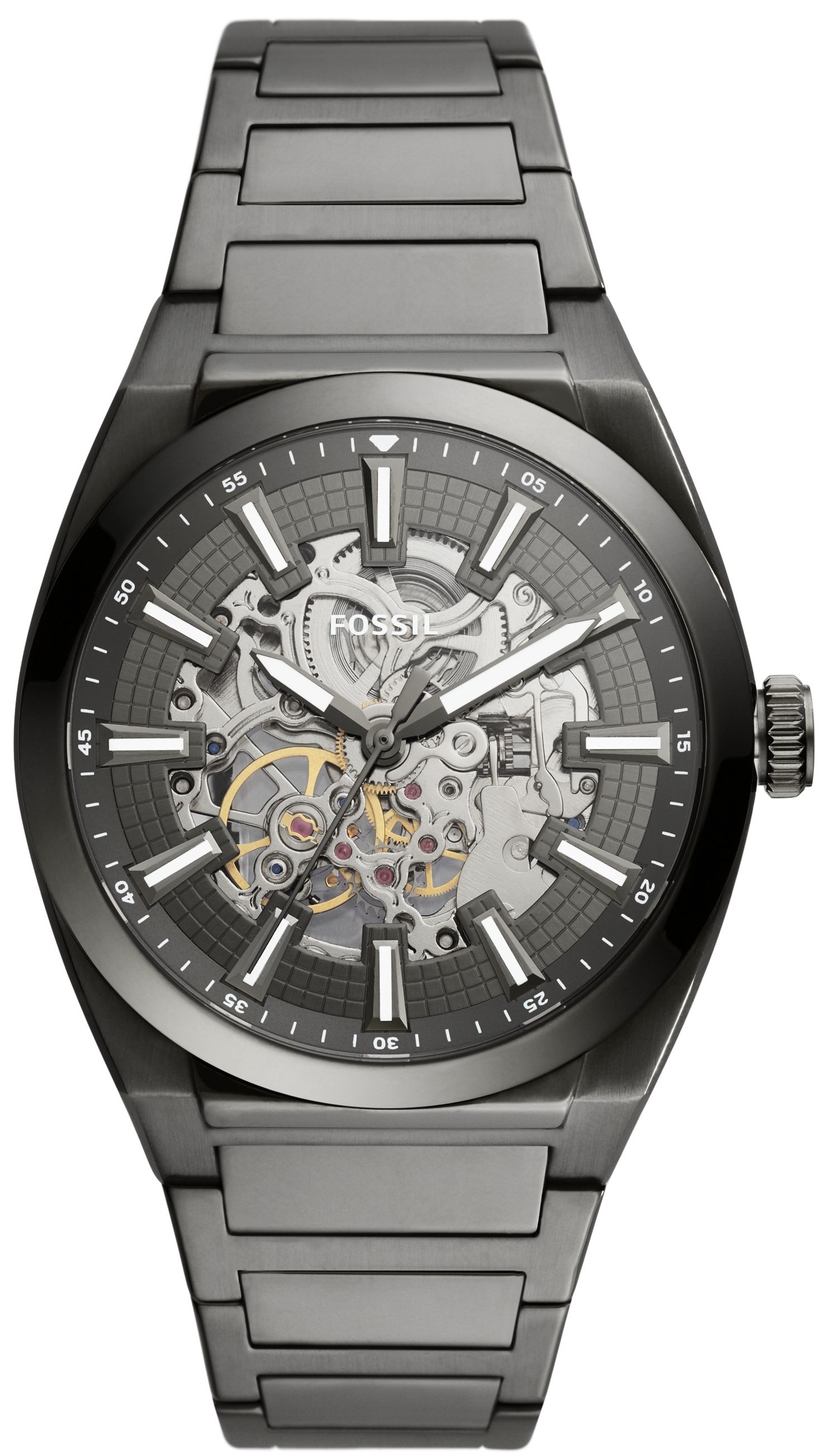 Fossil Herrklocka ME3206 Everett Grå/Stål Ø42 mm - Fossil