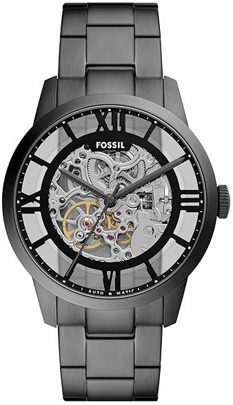 Fossil Herrklocka ME3268 Townsman Skelettskuren/Stål Ø44 mm - Fossil