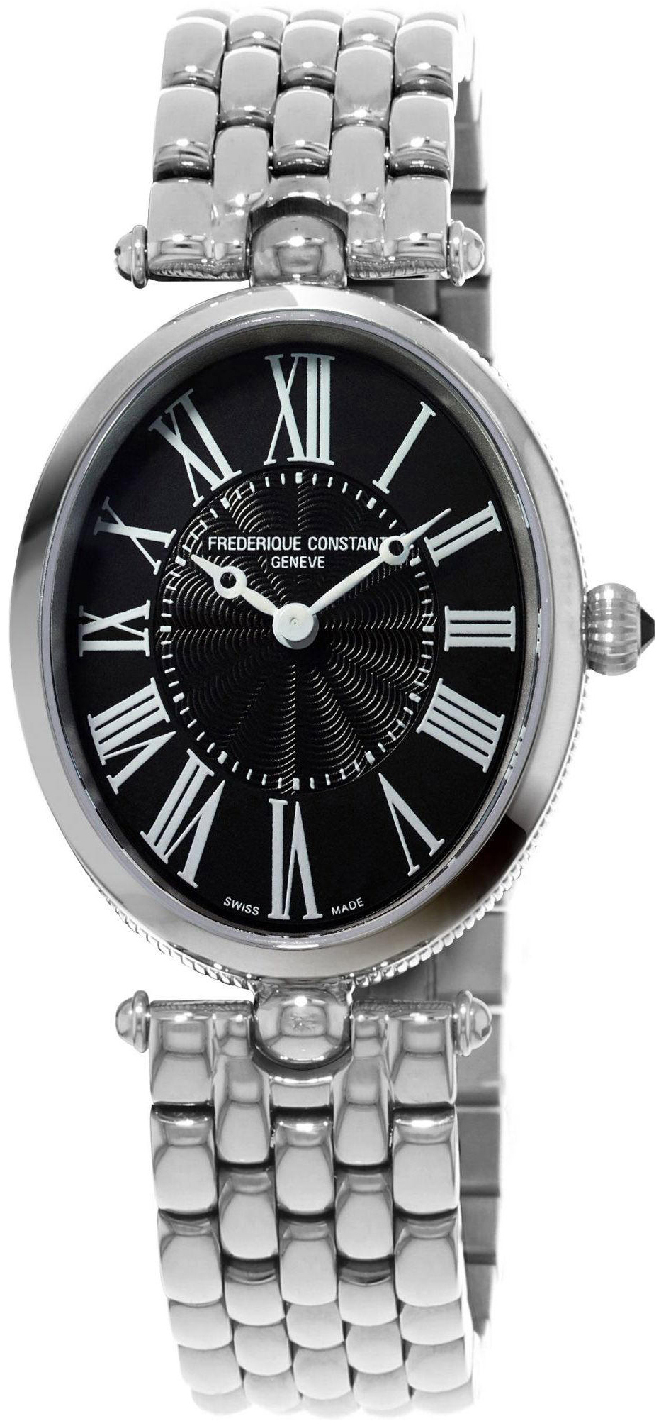Frederique Constant Damklocka FC-200MPB2V6B Classics Svart/Stål Ø25