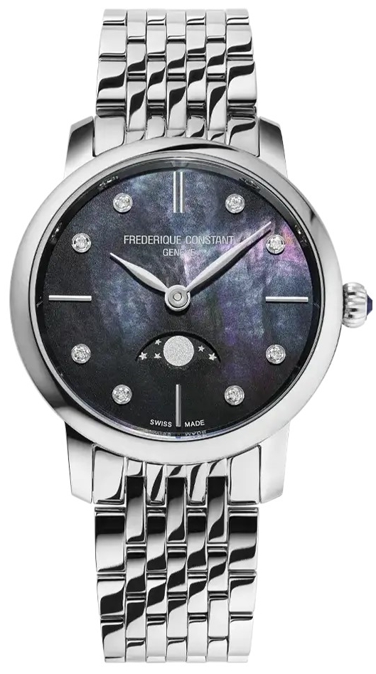 Frederique Constant Damklocka FC-206MPBD1S6B Classics Slimline Ladies - Frederique Constant