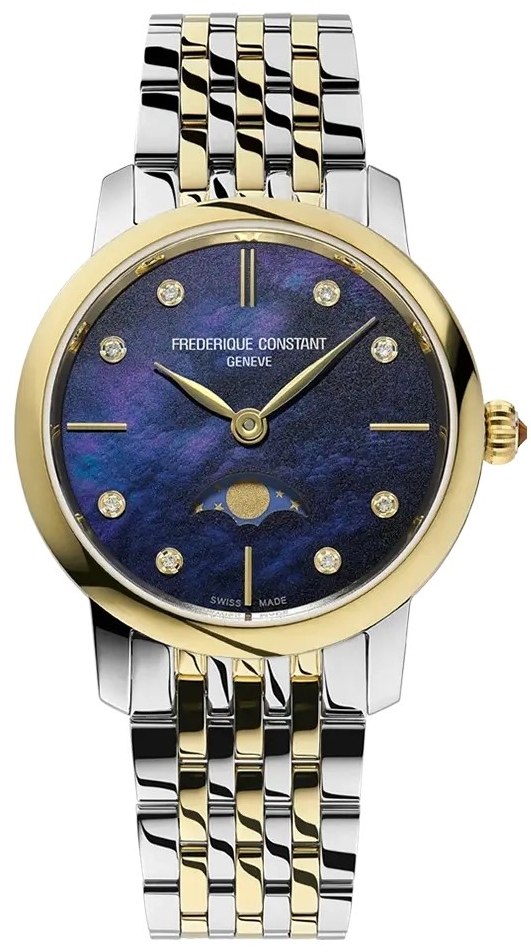 Frederique Constant Damklocka FC-206MPND1S3B Classics Slimline Ladies - Frederique Constant