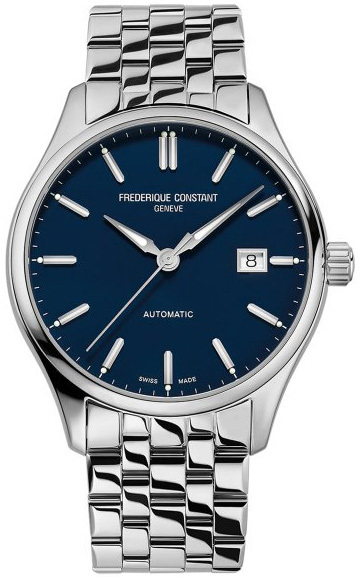 Frederique Constant Herrklocka FC-303NN5B6B Classics Blå/Stål Ø40 - Frederique Constant