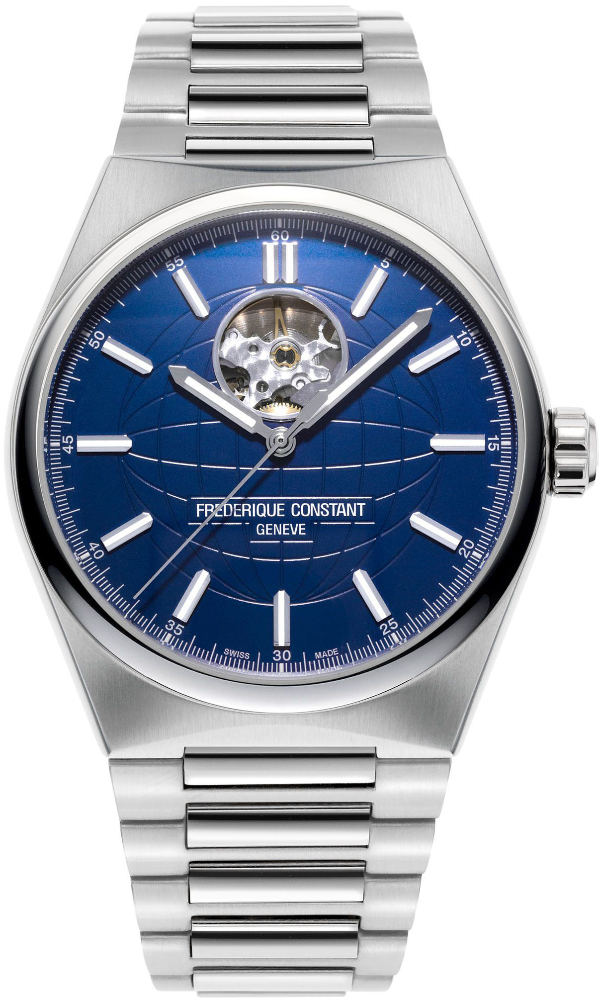 Frederique Constant Herrklocka FC-310N4NH6B Highlife Blå/Stål Ø41 - Frederique Constant