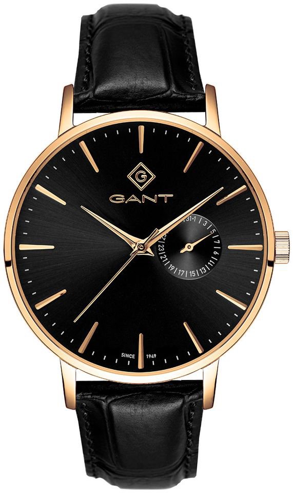 Gant Herrklocka G105023 Park Hill Svart/Läder Ø41.5 mm