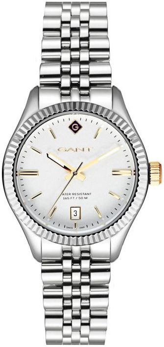 Gant Damklocka G136003 Vit/Stål Ø34 mm