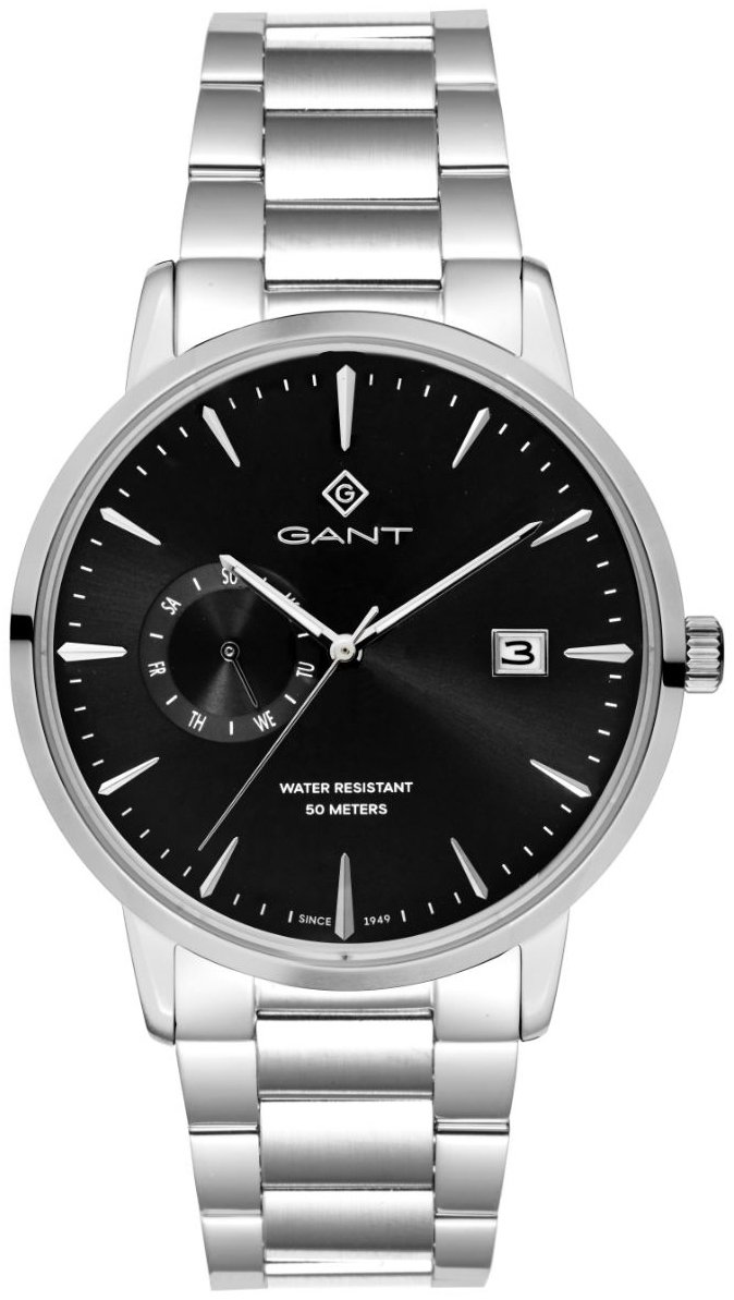 Gant Herrklocka G165015 East Hill Svart/Stål Ø43 mm