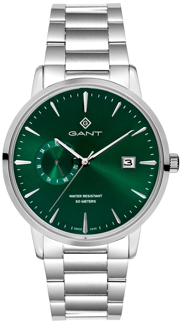 Gant Herrklocka G165019 East Hill Grön/Stål Ø43 mm