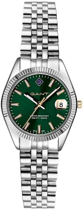 Gant Damklocka G181004 Sussex Grön/Stål Ø28 mm - Gant