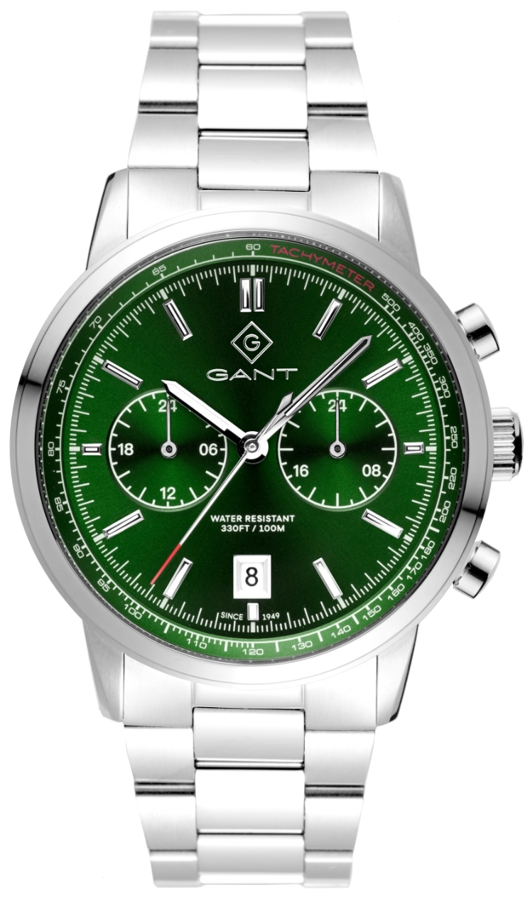 Gant Herrklocka G195003 Bergamo Grön/Stål Ø42 mm