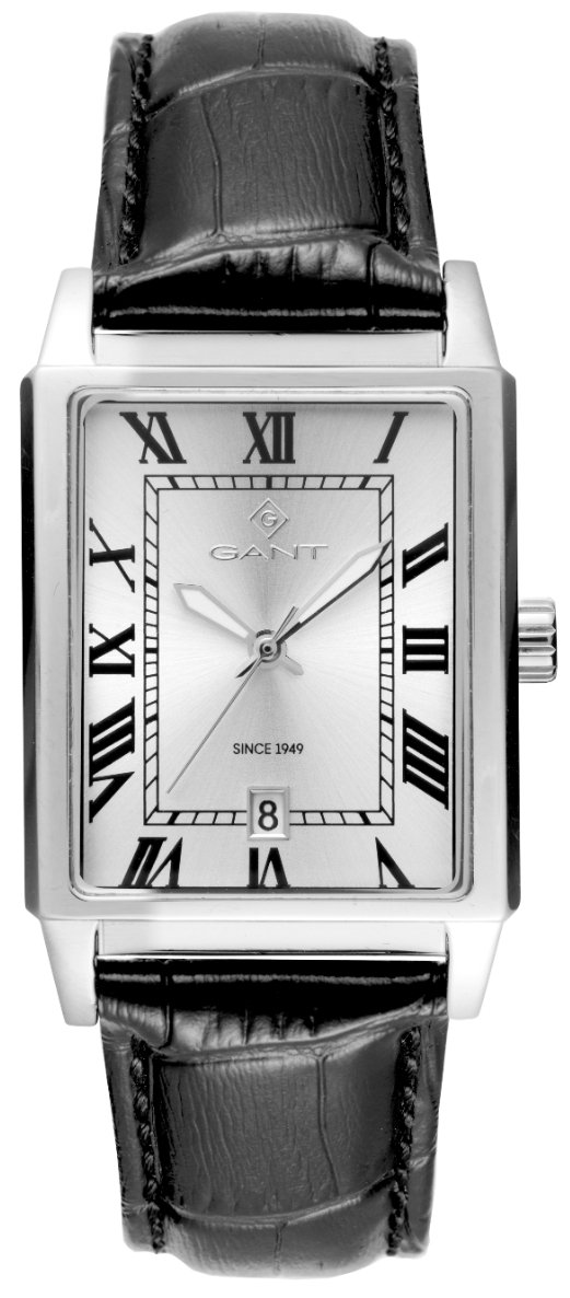 Gant Herrklocka G197001 Staten Island Silverfärgad/Läder