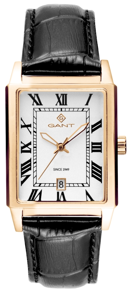 Gant Herrklocka G197002 Staten Island Vit/Läder