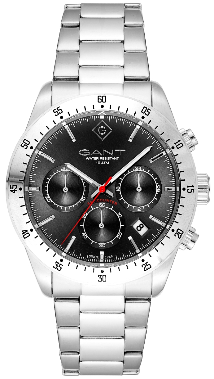 Gant Herrklocka G202002 Greenfield Svart/Stål Ø41 mm