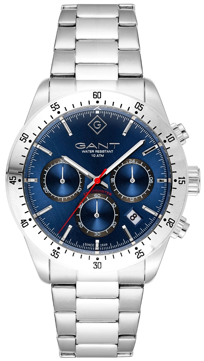 Gant Herrklocka G202003 Greenfield Blå/Stål Ø41 mm