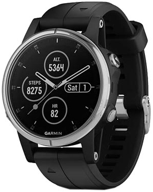Garmin Herrklocka 010-01987-16 Classic Svart/Gummi Ø42 mm - Garmin