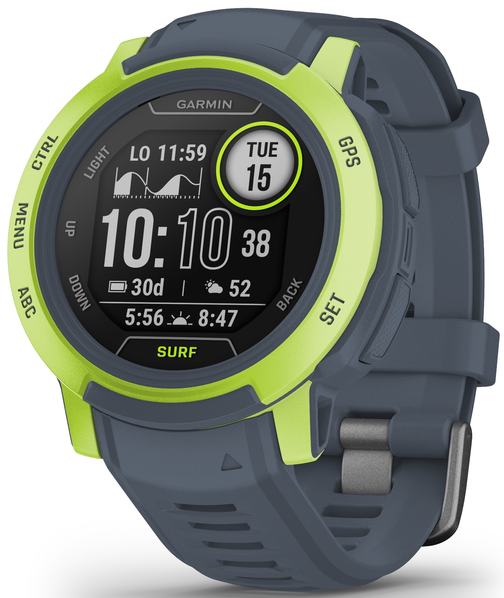 Garmin 010-02626-02 Instinct 2 Surf Edition Gummi Ø45 mm - Garmin